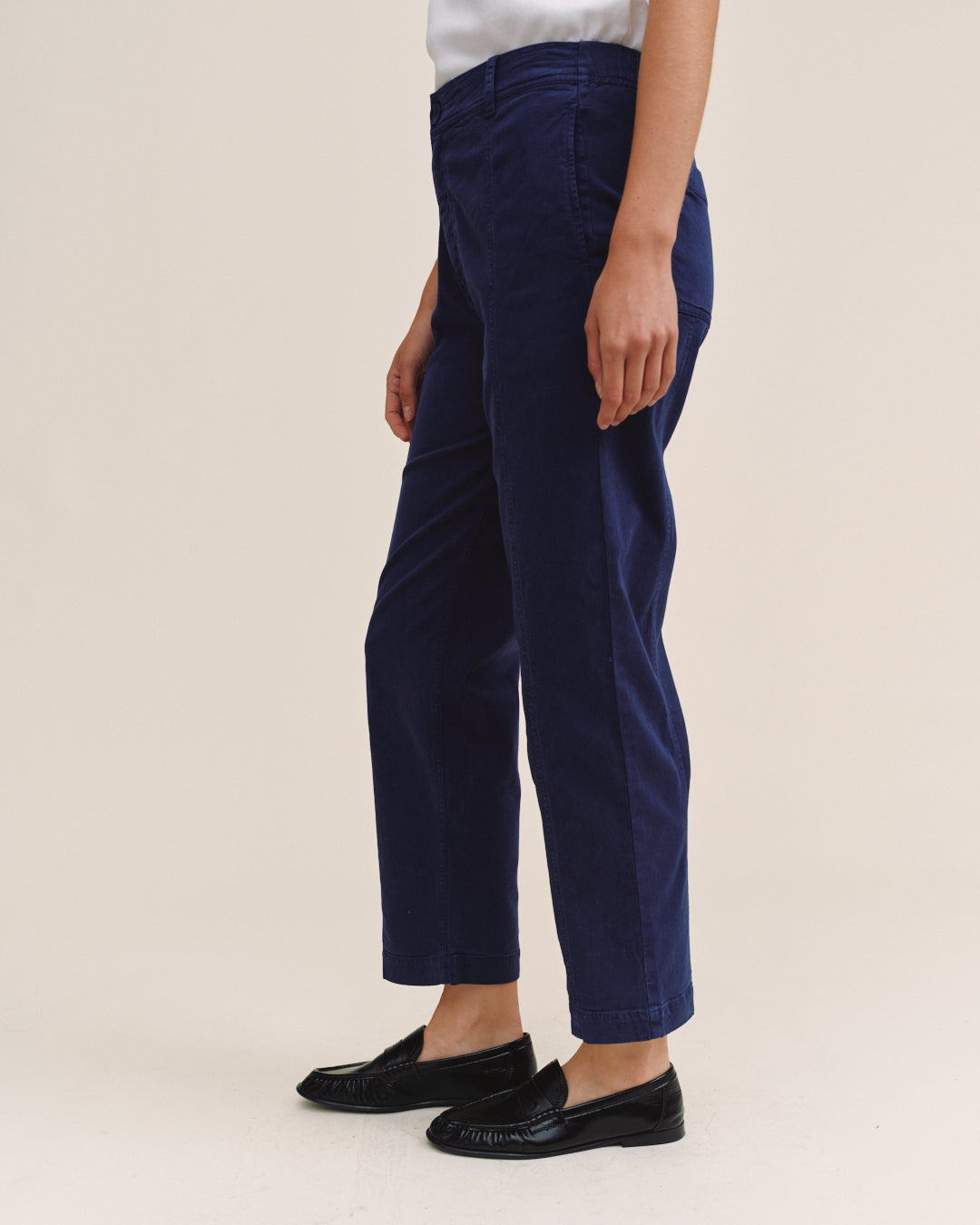 Seamed Soft Barrel With Elastic Back - Cobalt Bay