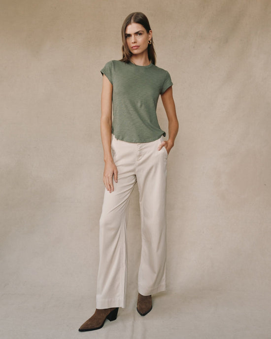 Print Your Post Baby Crew Tee - Fernwood