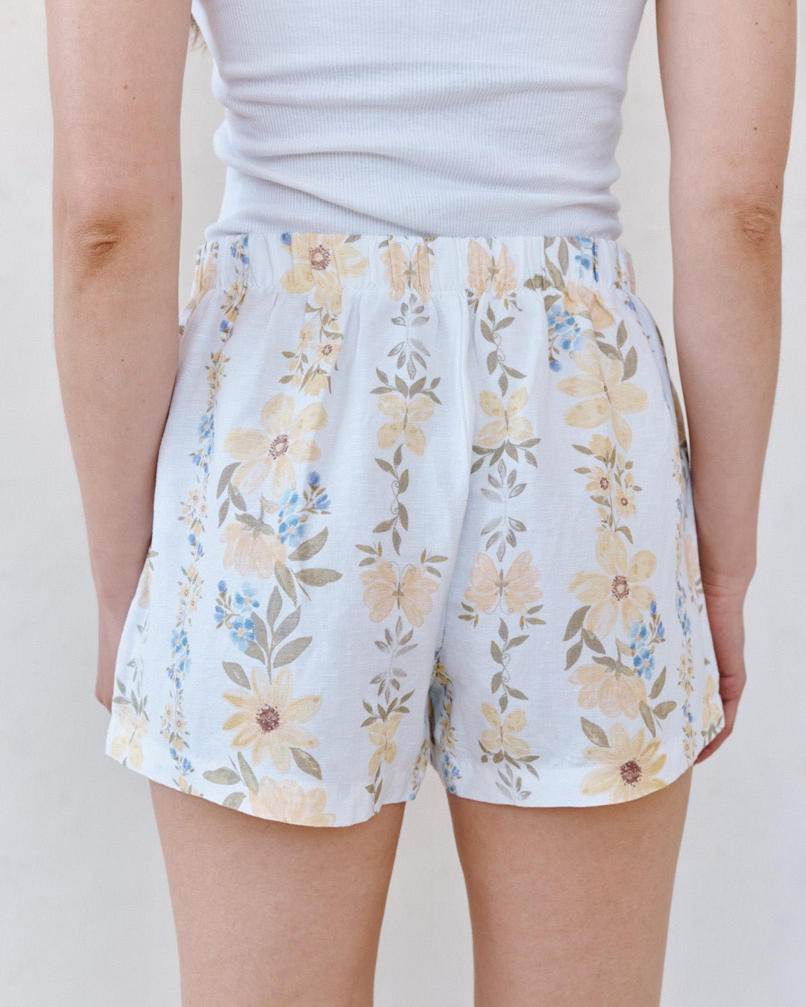 Print Your PostCatalina Short - Wildflower Stripes PrintShorts