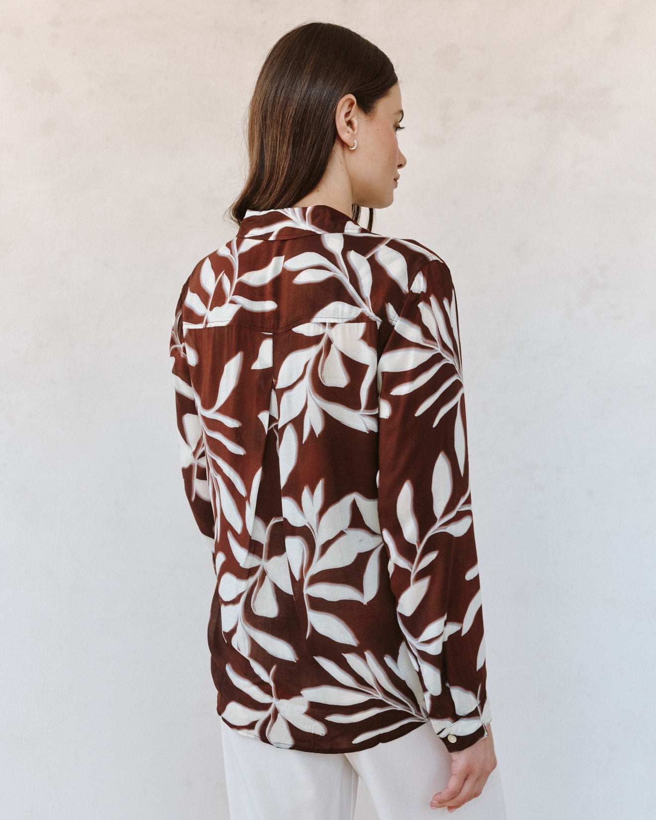 Print Your PostClassic Button Down - Botanical Blur PrintTops