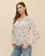 Print Your PostClassic Button Down - Painted Petals PrintTops