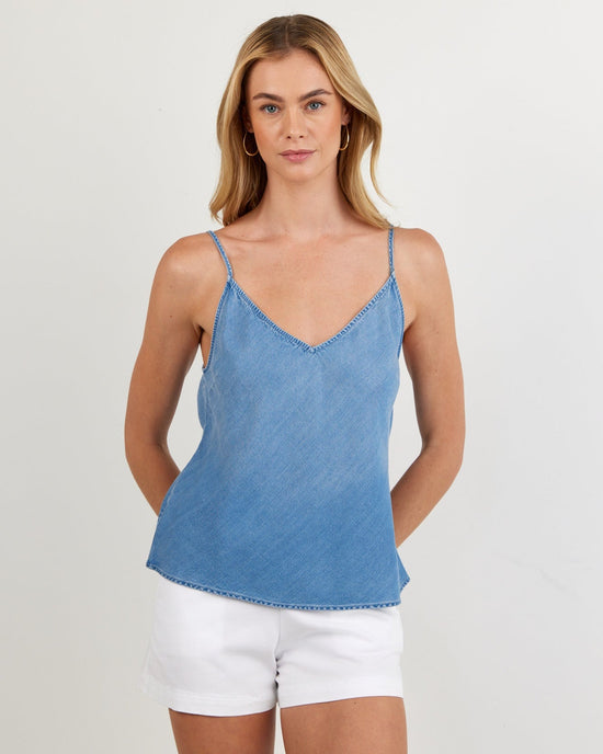 Print Your Post Clean Cami - Indigo Harbor Wash