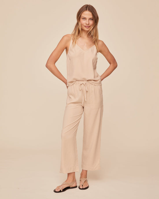 Print Your Post Clean Cami - Linen Sand