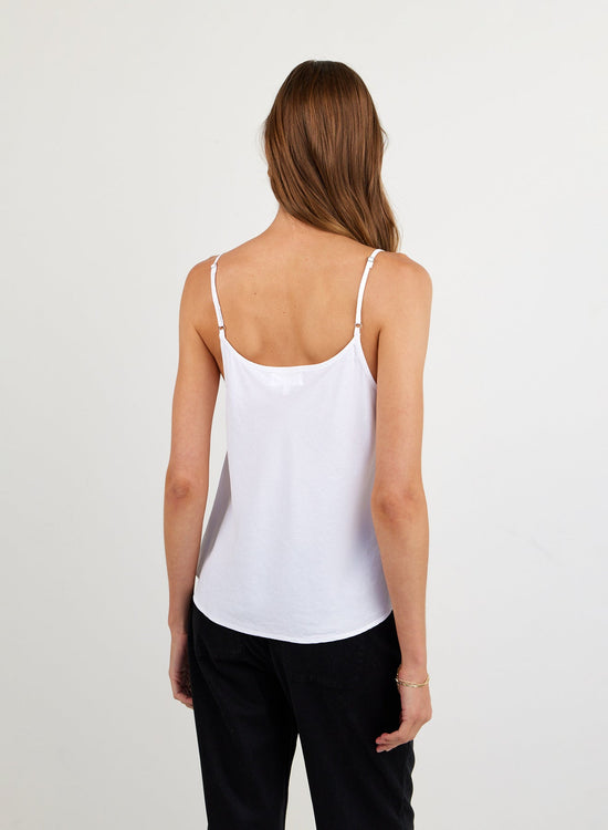 Print Your Post Clean Cami - White View 2