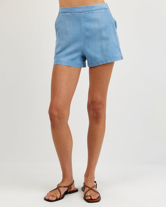 Print Your Post Catalina Clean Front Short - Indigo Lake Wash