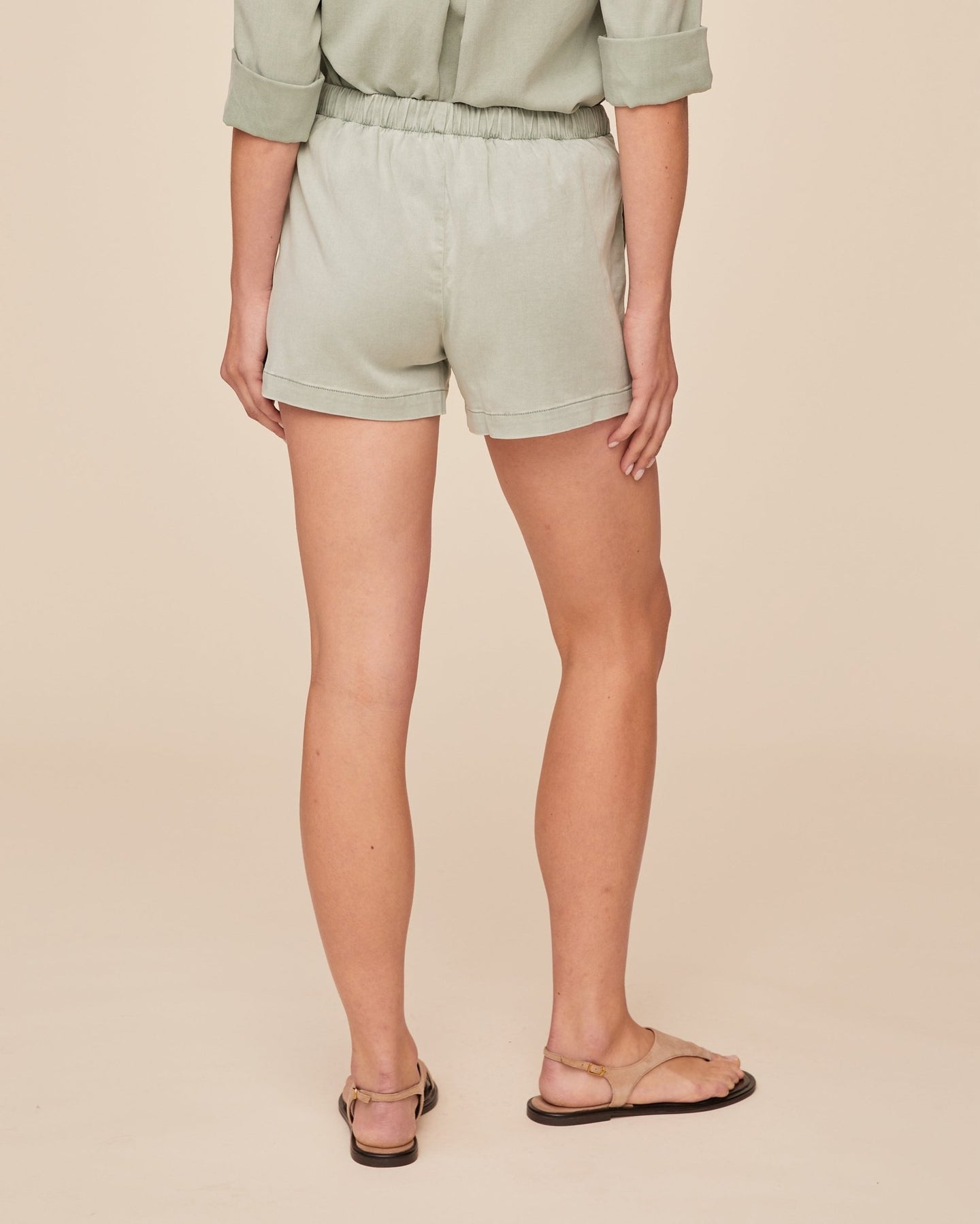 Print Your PostClean Front Short - Oasis GreenShorts