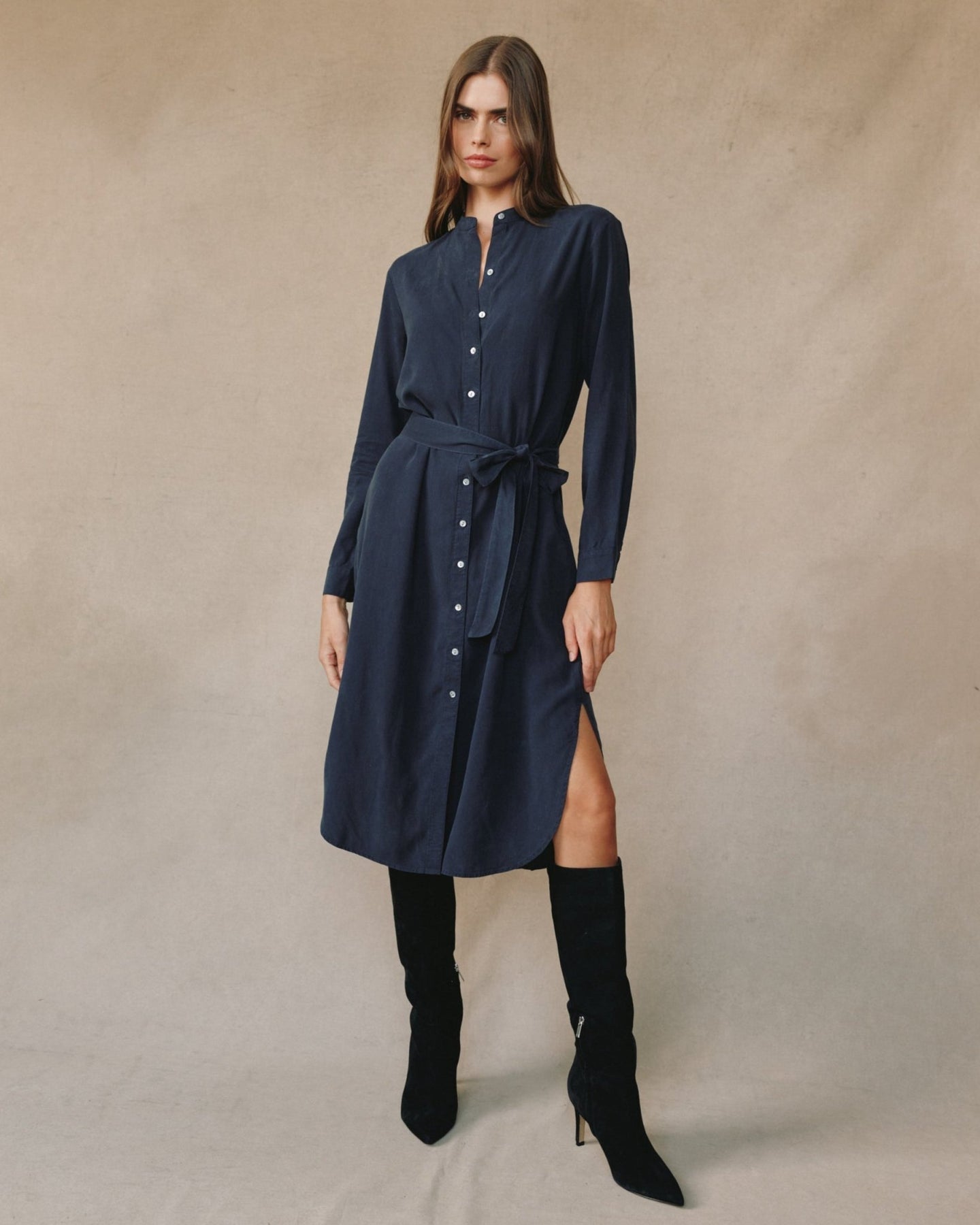 Print Your PostFlowy Hem Maxi Dress - Endless SeaDresses