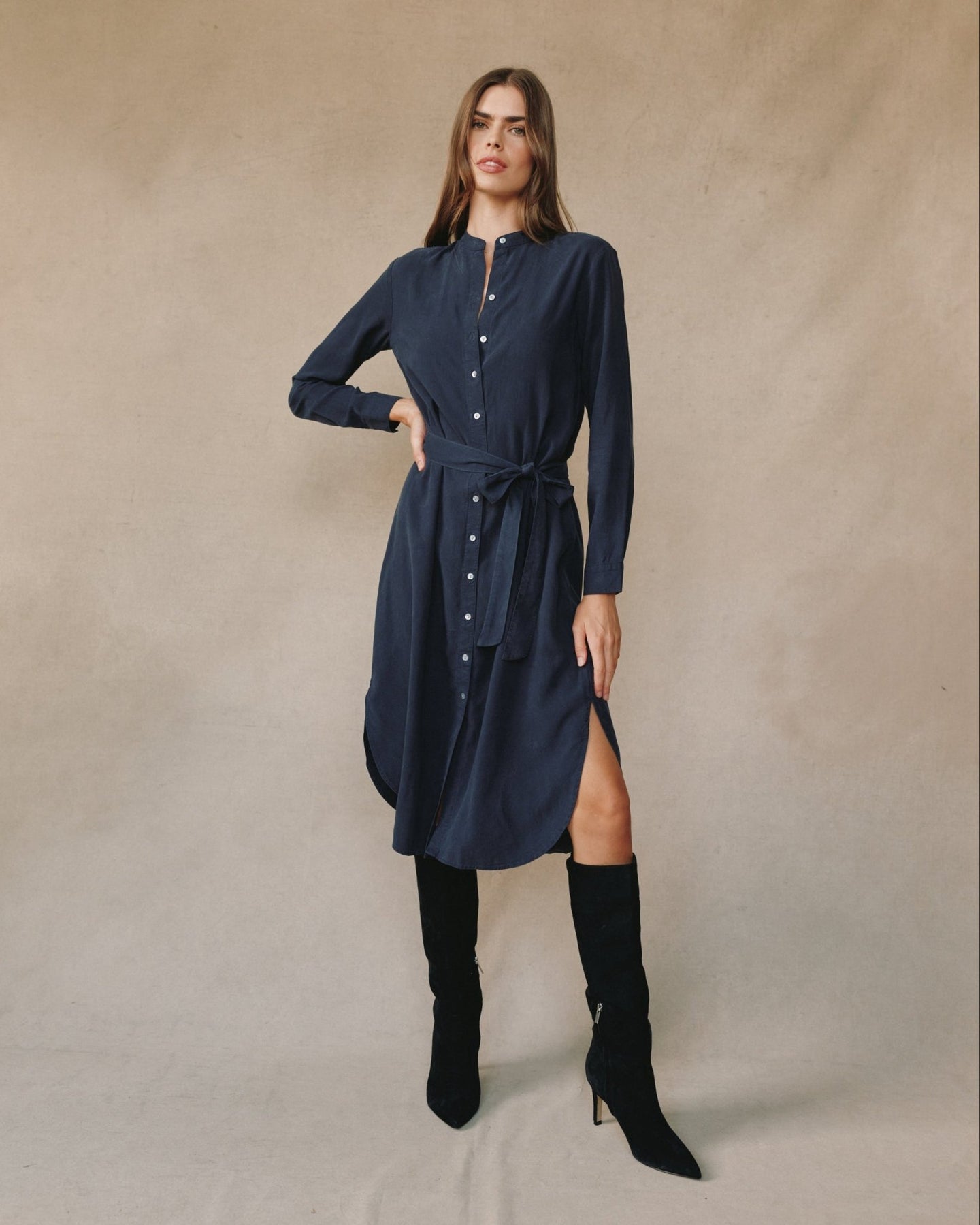 Print Your PostFlowy Hem Maxi Dress - Endless SeaDresses