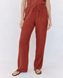 Print Your PostFray Hem Beach Pant - Red SandPants
