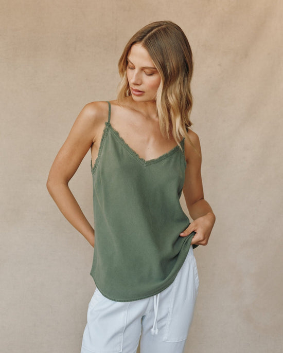 Print Your Post Frayed Cami - Fernwood View 2