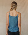 Print Your PostFrayed Cami - Skyline Spray WashTops