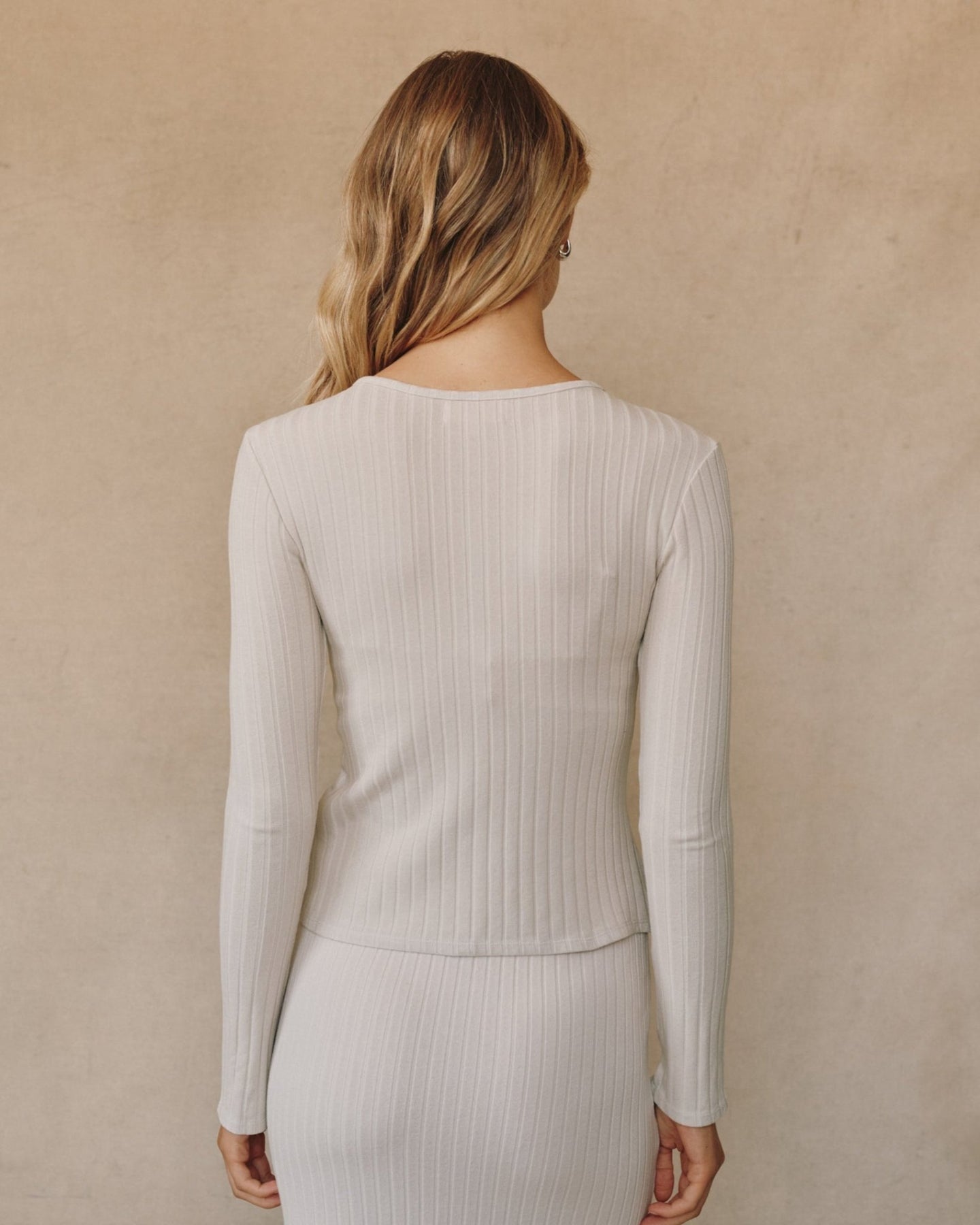 Print Your PostLong Sleeve Cardigan - Moon StoneTops