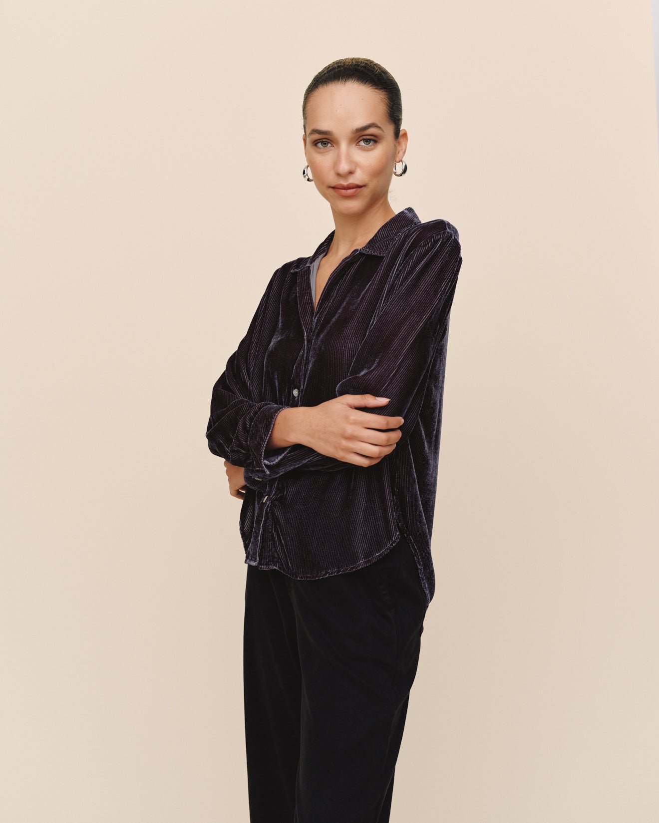 Print Your PostLong Sleeve Clean Shirt - Arctic SmokeTops