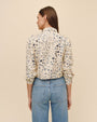 Print Your PostLong Sleeve Crop Shirt - Golden Meadow PrintTops