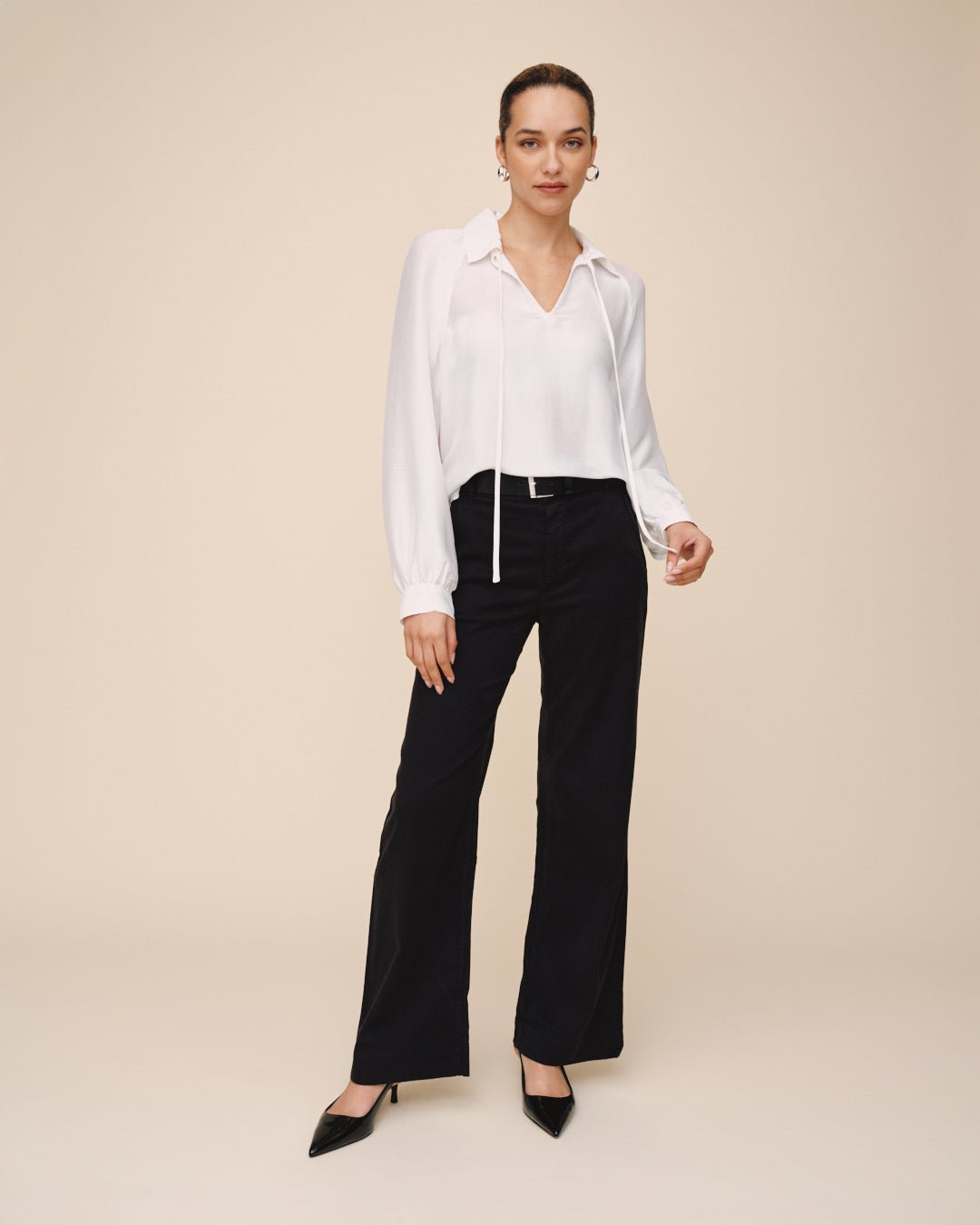 Print Your PostLong Sleeve Raglan Pullover - WhiteTops