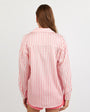 Print Your PostOversized Button Down - Wild Coral StripeTops