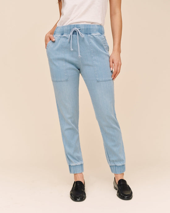 Print Your Post Pocket Jogger - Indigo Lake Wash View 2