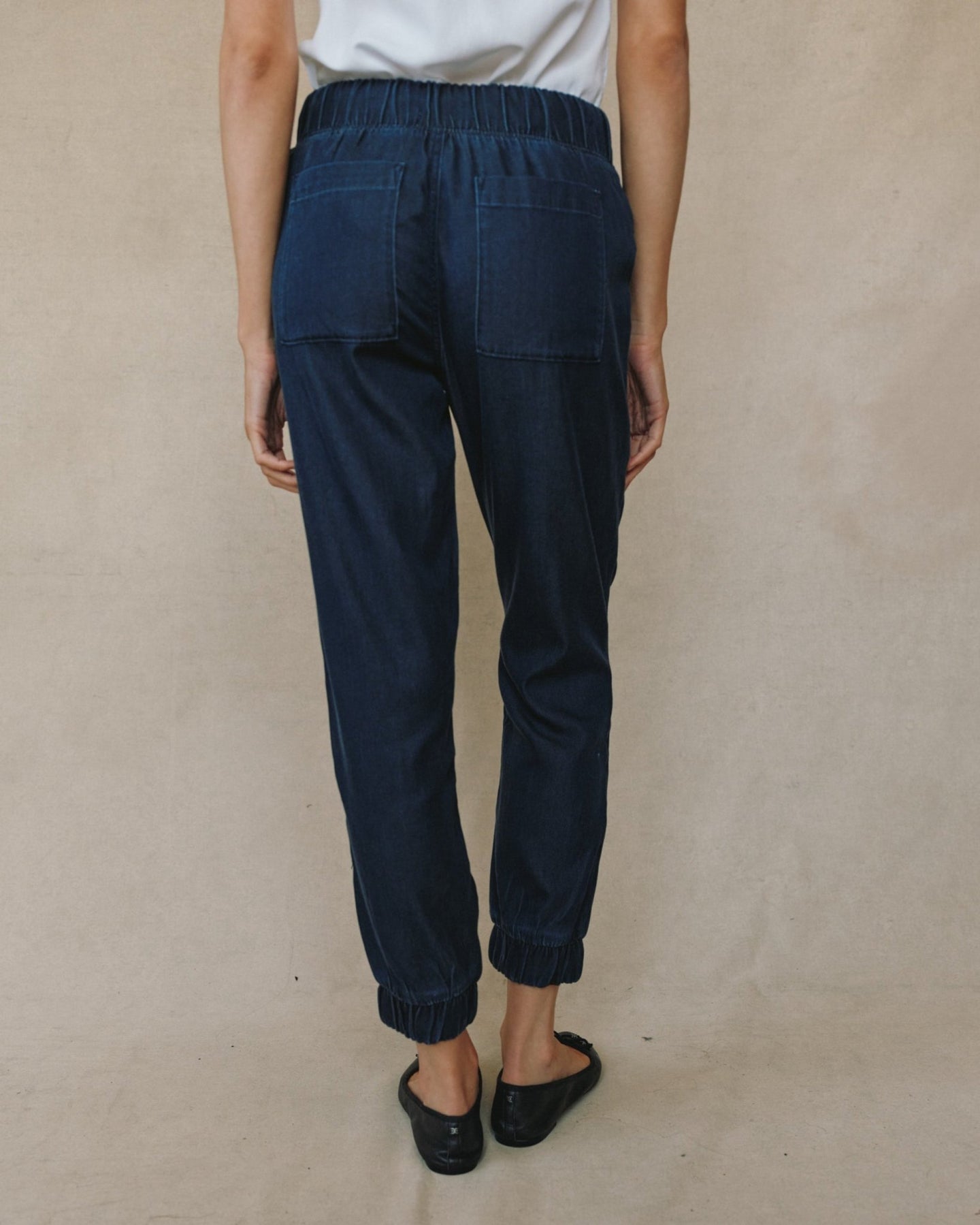 Print Your PostPocket Jogger - Midnight Rinse WashJoggers