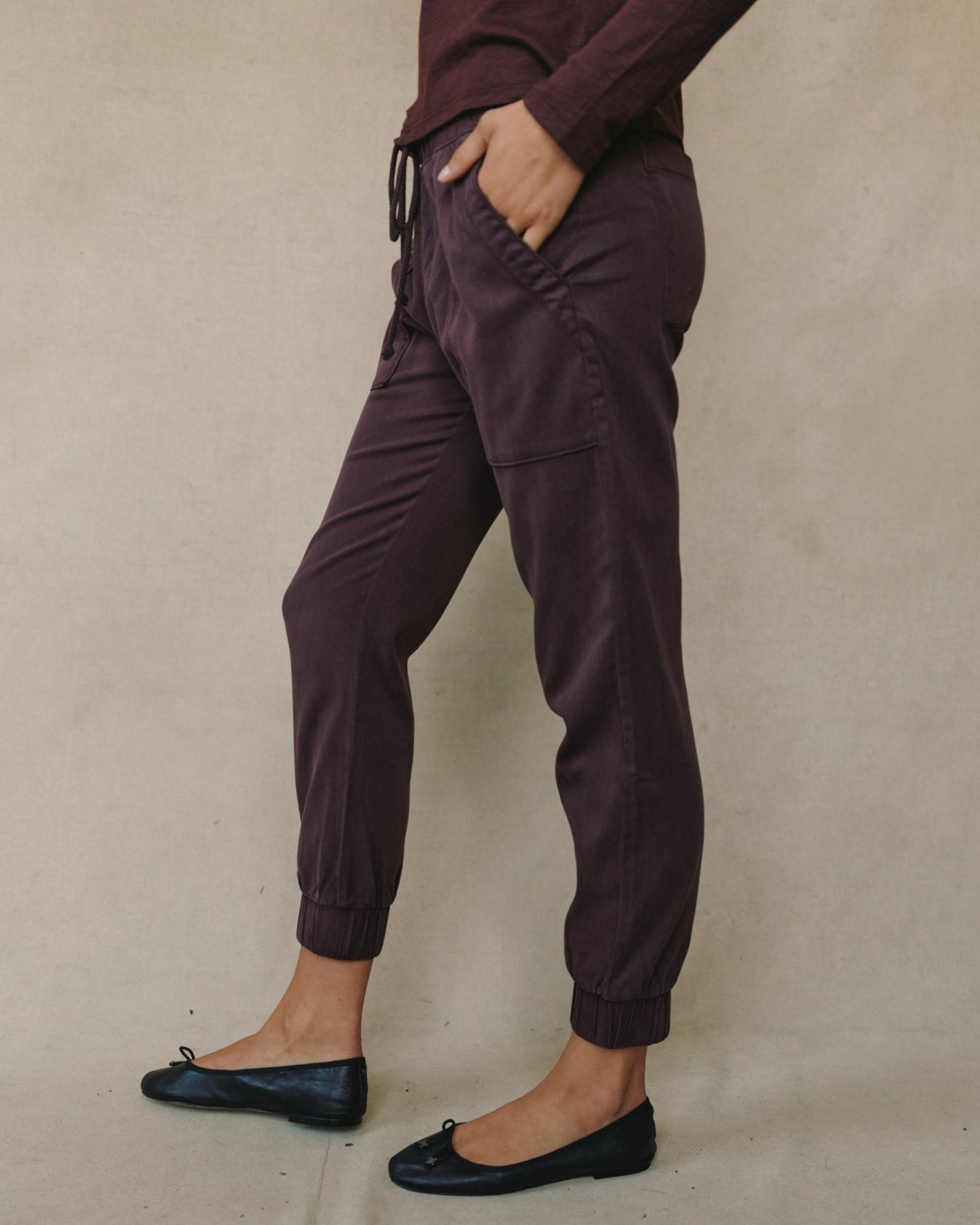 Print Your PostPocket Jogger - Pinot NoirJoggers