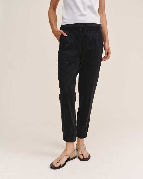 Print Your Post Pocket Jogger - Vintage Black View 2