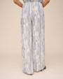 Print Your PostPull On Pleated Pant - Painted SnowfallPants