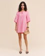 Print Your PostPullover Puff Sleeve Dress - Rose BushDresses