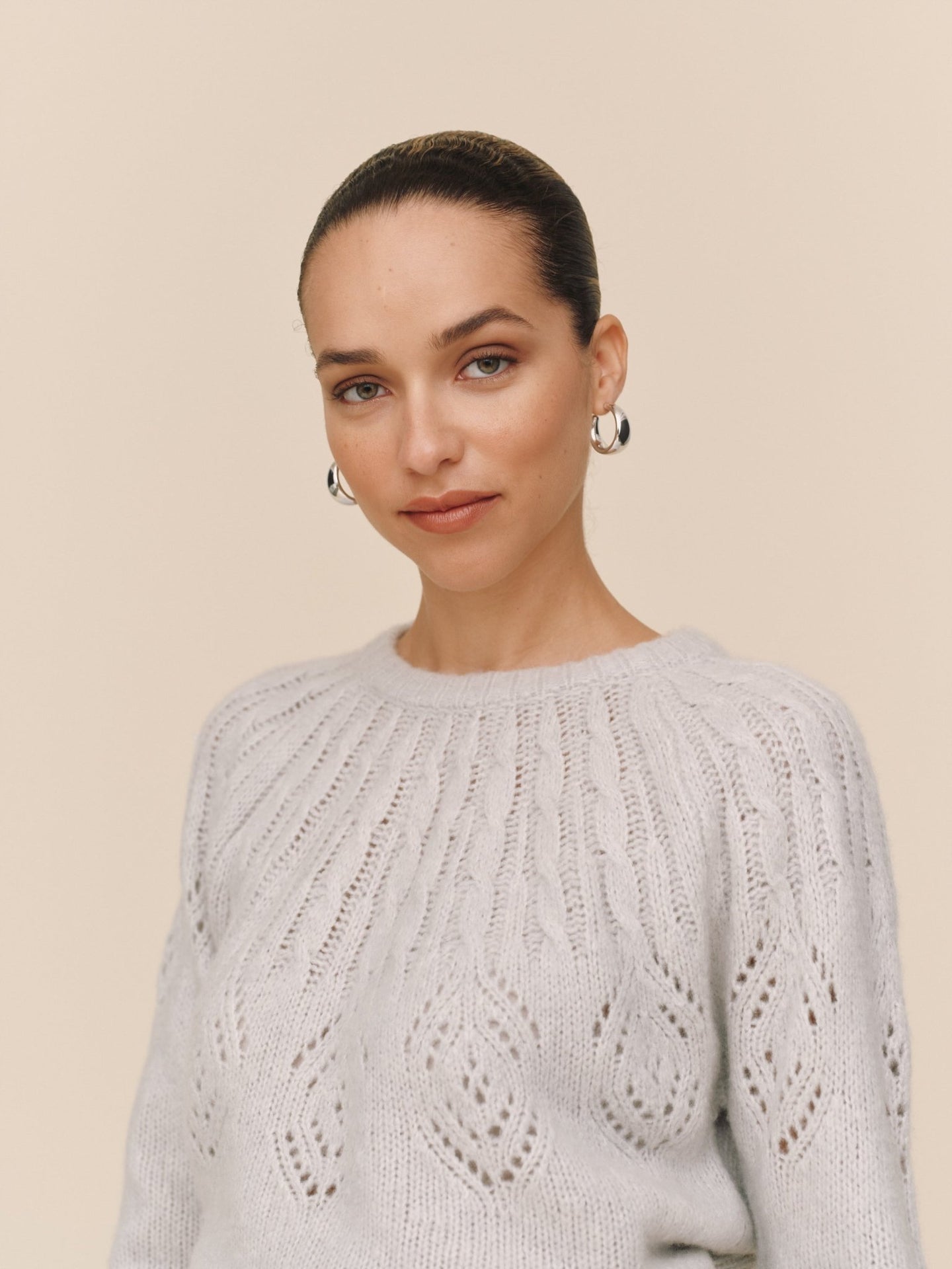 Print Your PostRelaxed Sweater - Frosted OatSweaters