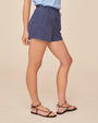 Print Your PostRuffle Waist Short - Midnight SurfShorts