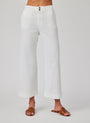 Print Your PostSaige Wide Leg Crop - WhitePants