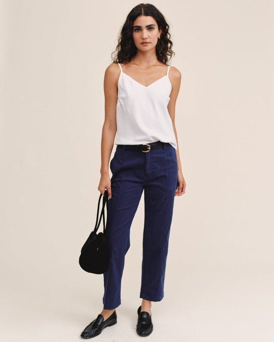 Print Your Post Seamed Soft Barrel With Elastic Back - Cobalt Bay