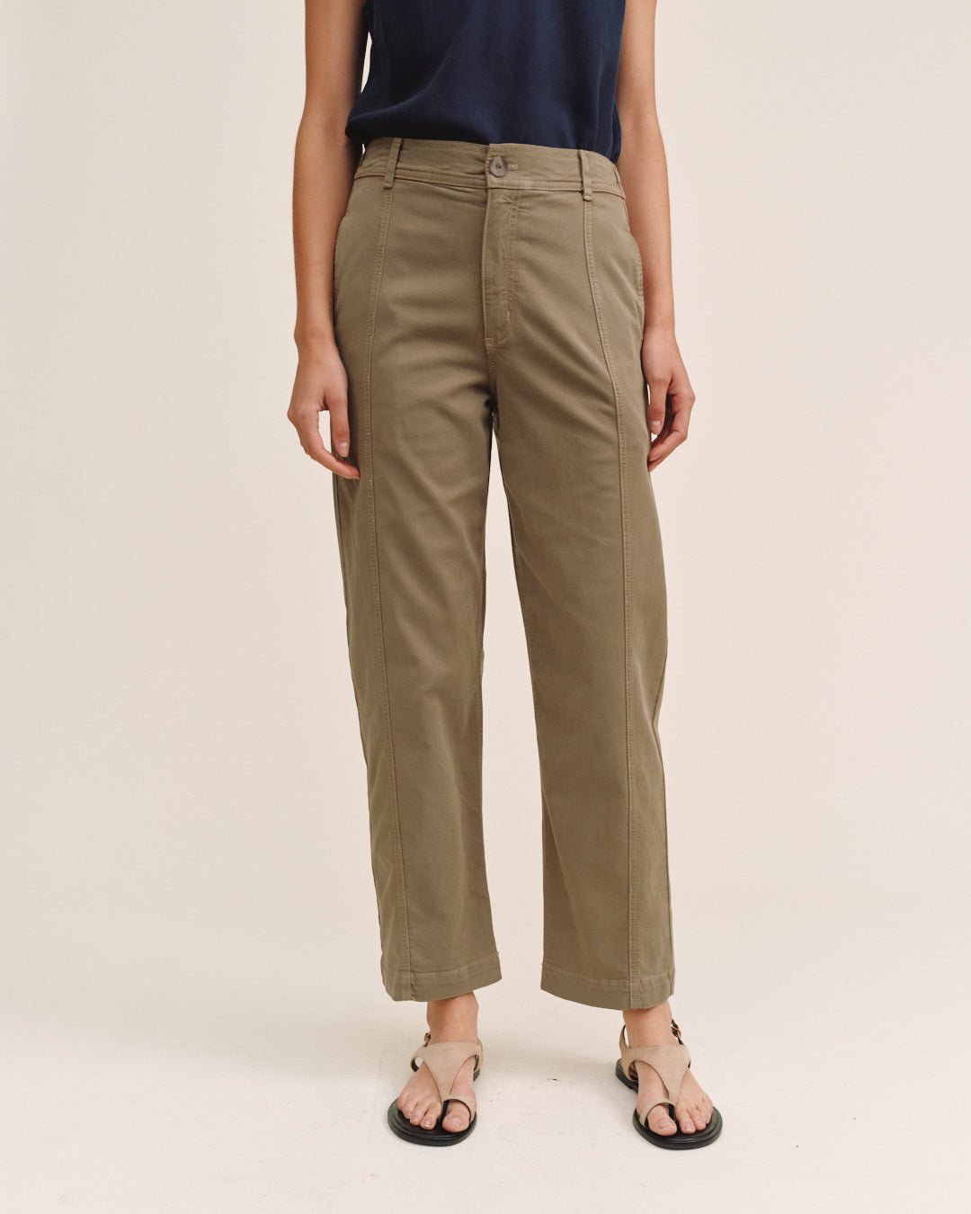 Print Your PostSeamed Soft Barrel With Elastic Back - Cypress GreenPants