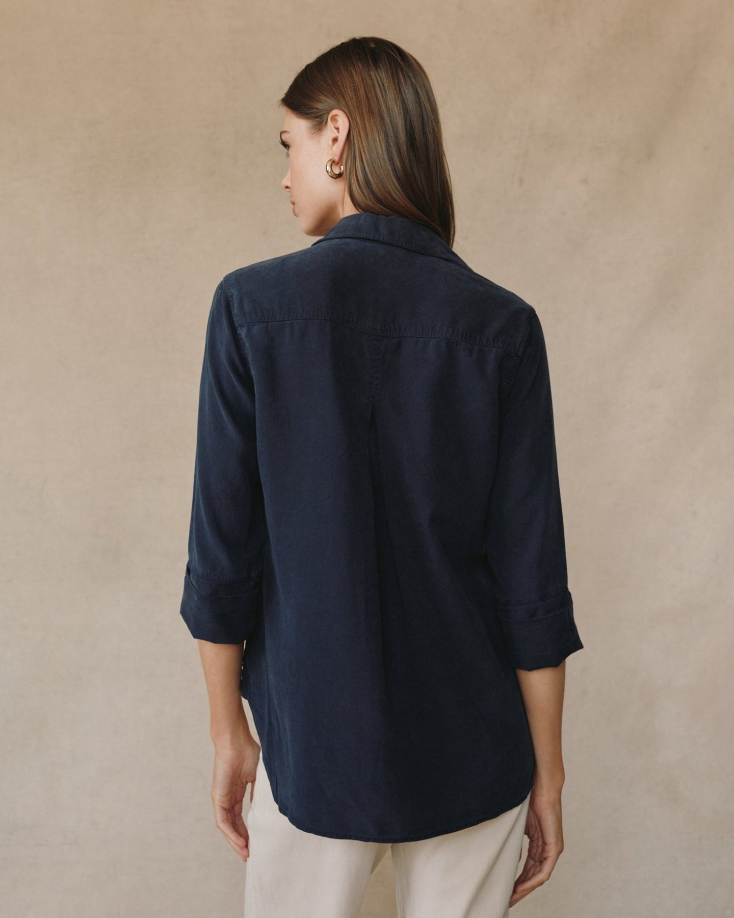 Print Your PostShirt Tail Button Down - Endless SeaTops