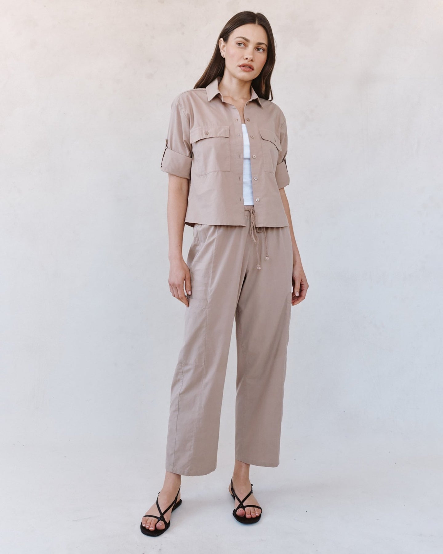 Print Your PostSide Pocket Seamed Pant - Soft DunePants