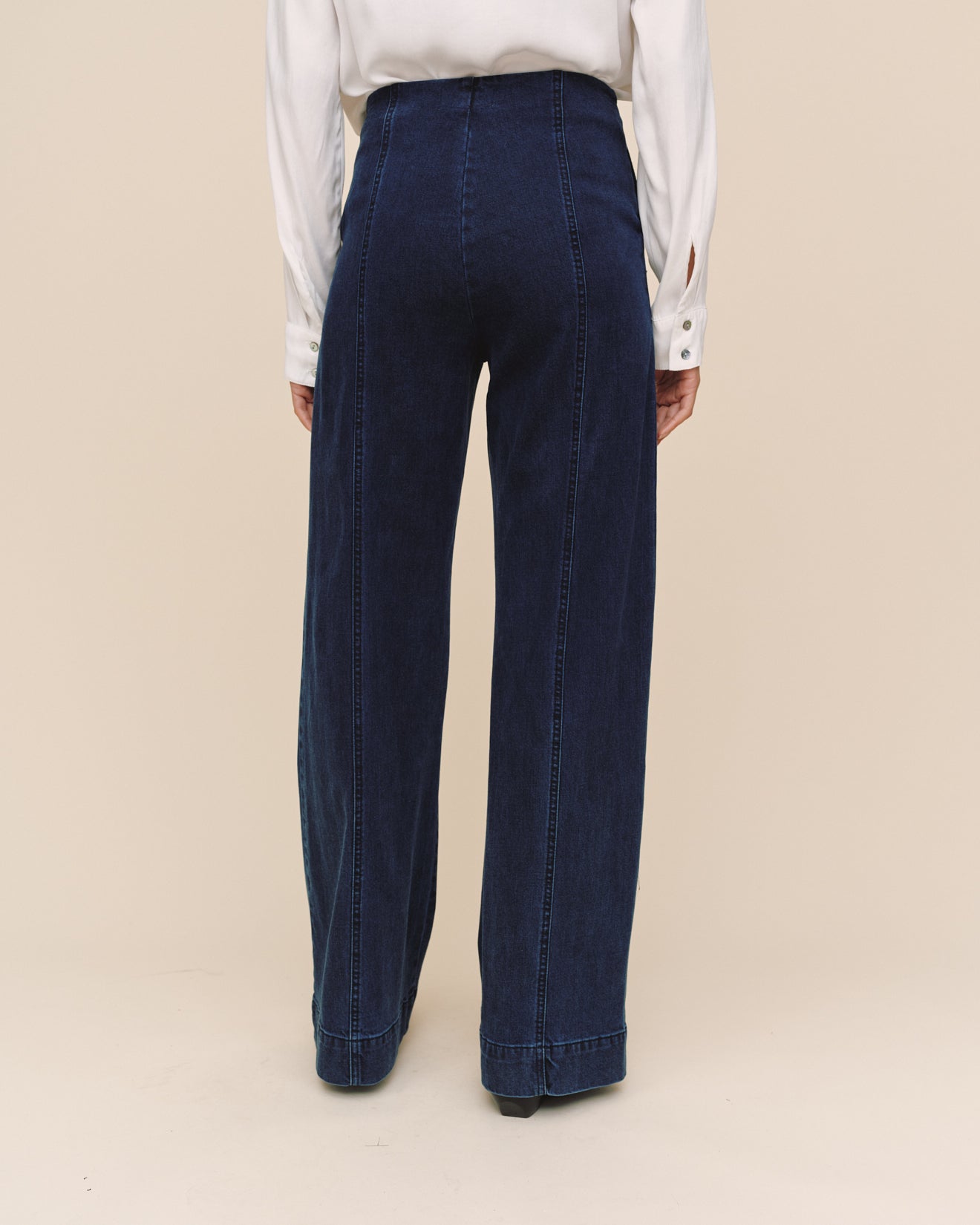 Print Your PostSide Zip Vintage Jean - Midnight Artic WashPants