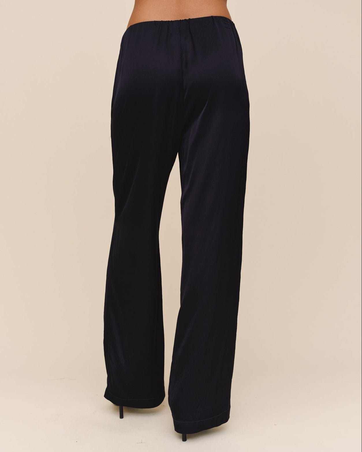 Print Your PostSleek Clean Wide Leg Pant - Midnight SkyPants