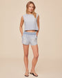 Print Your PostSmocked Waist Short - Light Sunspray WashShorts