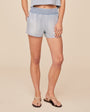 Print Your PostSmocked Waist Short - Light Sunspray WashShorts