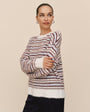 Print Your PostStriped Crew Neck Sweater - Frosty StripeSweaters