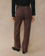 Print Your PostSydney Wide Leg Pant - Chestnut BrownPants