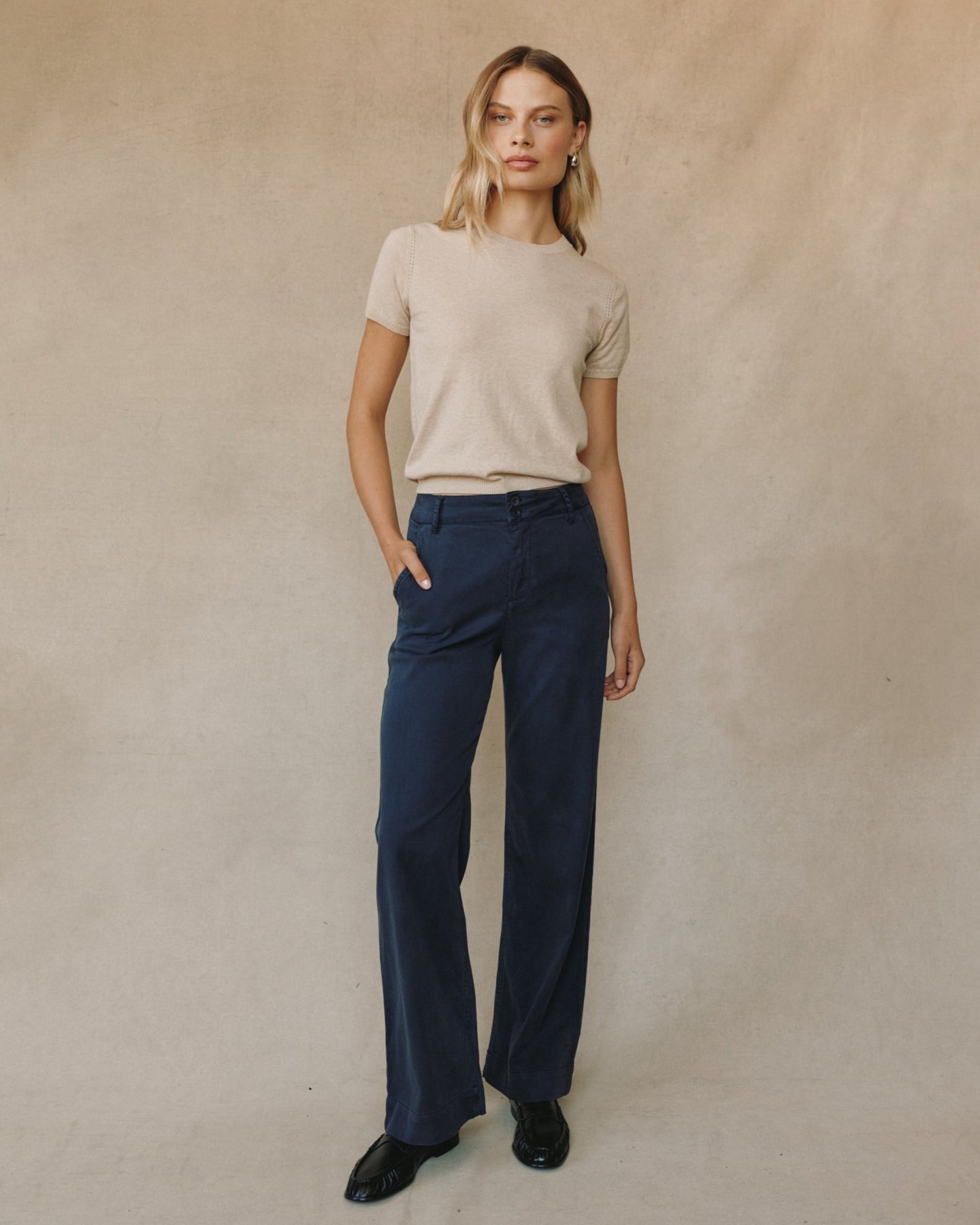 Print Your PostSydney Wide Leg Pant - Endless SeaPants