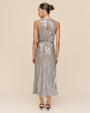 Print Your PostTank Slip Dress - Silver Distress FoilDresses