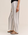 Print Your PostTassel Cord Drawstring Crop - Boardwalk StripePants