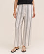 Print Your PostTassel Cord Drawstring Crop - Boardwalk StripePants