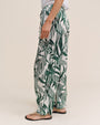 Print Your PostWide Leg With Wide Hem - Palm Paradise PrintPants