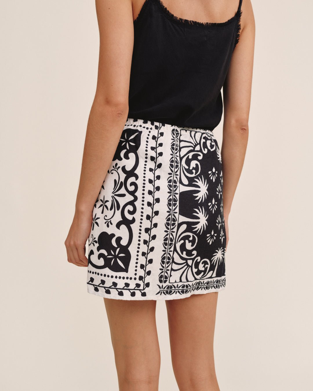 Print Your PostWrap Skirt With Sash - Tropical Bandana PrintSkirts