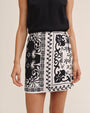 Print Your PostWrap Skirt With Sash - Tropical Bandana PrintSkirts
